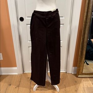 Women's Black Wide-Leg Trousers